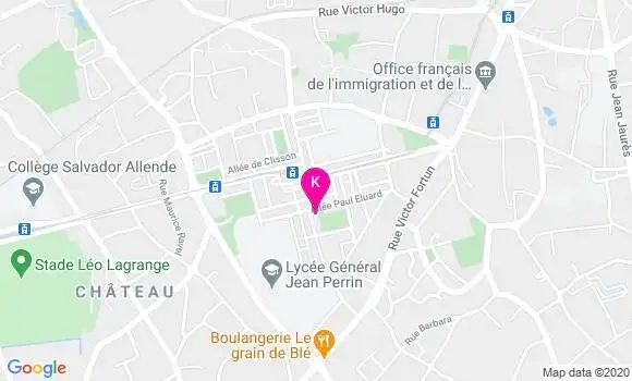 Localisation Chrystelle Coureau