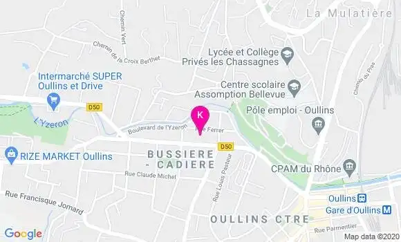 Localisation Laurent Husson
