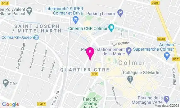 Localisation Geraldine Dupuy Kaeffer