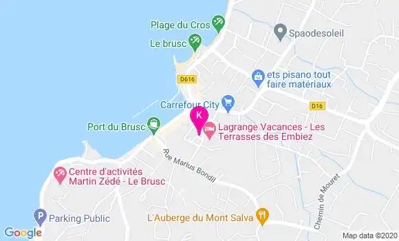 Localisation Yann Schell