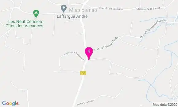 Localisation Ana Belen Suarez Pose