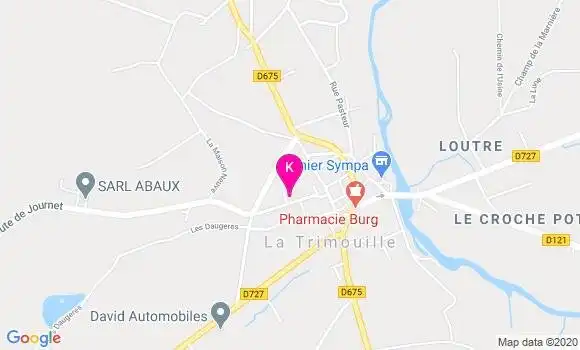 Localisation Lucille Vouhe