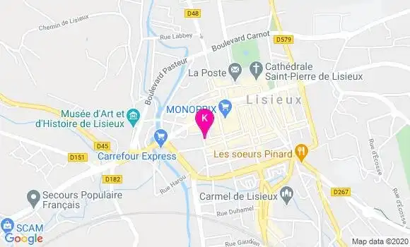 Localisation Franck Allain