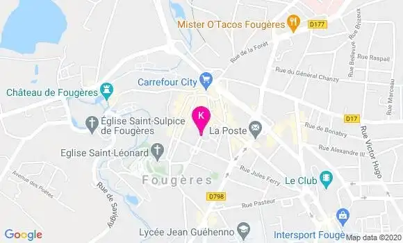 Localisation Matthieu Daigniere