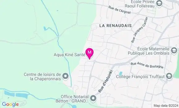 Localisation Sabine Rotman