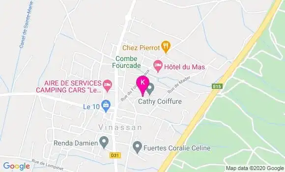 Localisation Helene Masdupuy