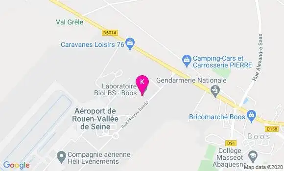 Localisation Sylvie Bot