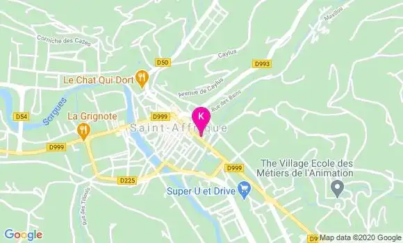 Localisation Julie Cros