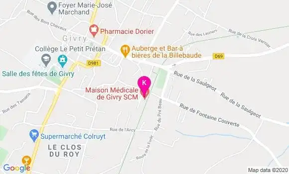 Localisation Pierre Yves Masse