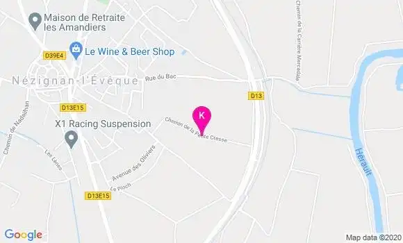 Localisation Gregory Bacque