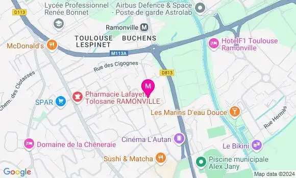 Localisation Vincent Rousseau
