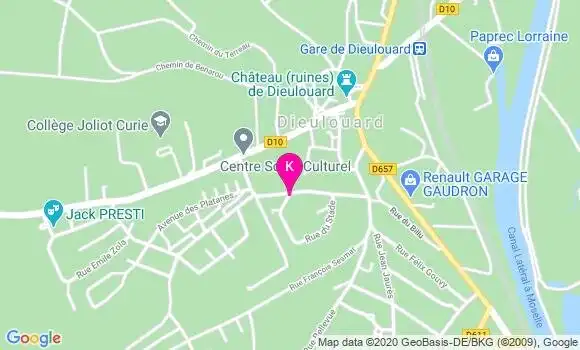 Localisation Marine Benoit
