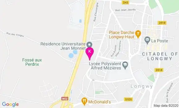 Localisation Aymeric Lefort