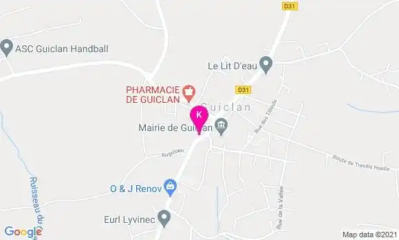 Localisation Lionel Arzur