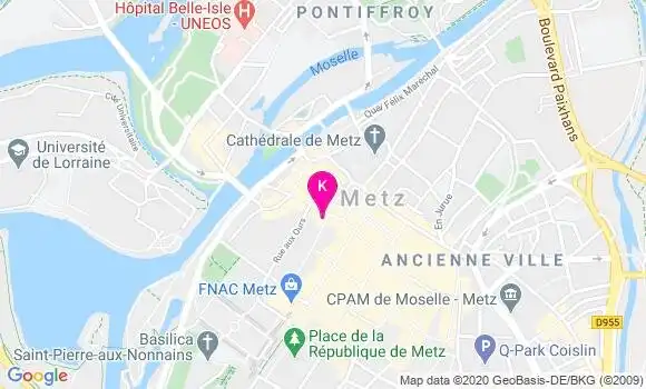 Localisation Odile Boudart
