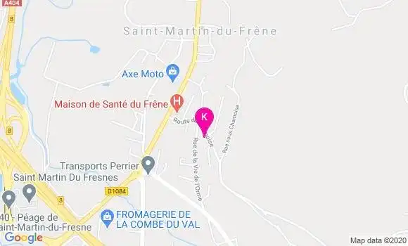 Localisation Pascal Sorain
