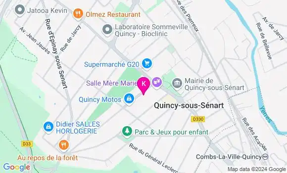 Localisation Carole Bourguignon