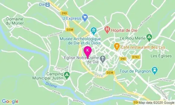 Localisation Isabelle Vasseur