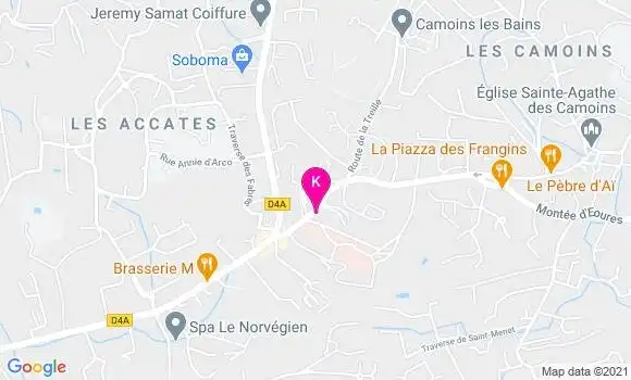 Localisation Anais Fuentes