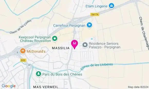Localisation Mathilde Gout