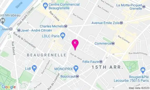 Localisation Marie Dambre