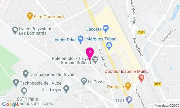 Localisation Evelyne Durand Plotton