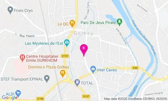 Localisation Eric Georgel