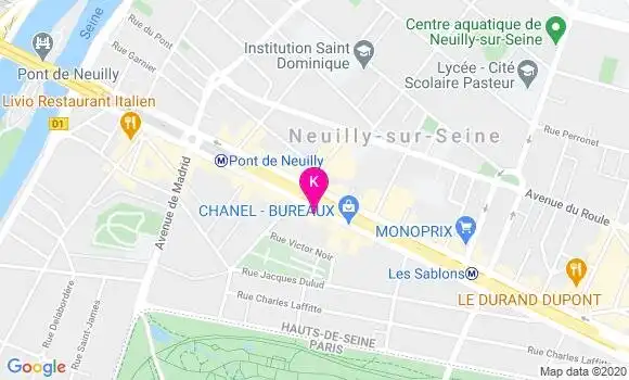 Localisation Ariane Chirol Guiton