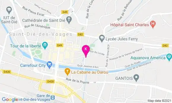 Localisation Emmanuel Barthelemy