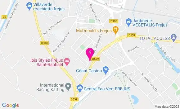 Localisation Fabien Lacote