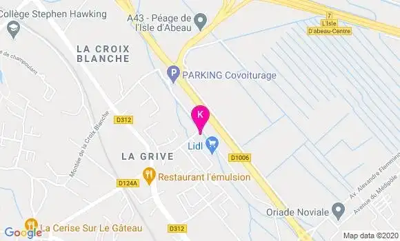 Localisation Pierre Olivier Guerin