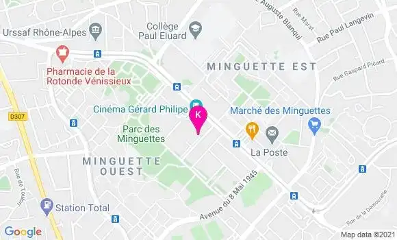 Localisation Ghislaine Bost