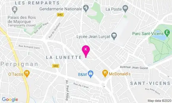 Localisation Agnes Negrier