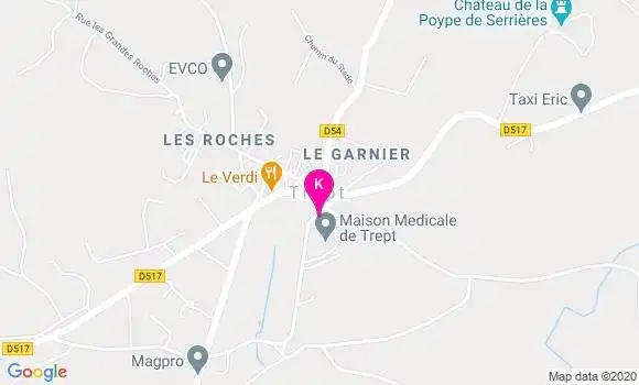 Localisation Nora Duquenne