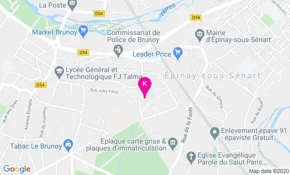 Localisation Isabelle Lefrancois