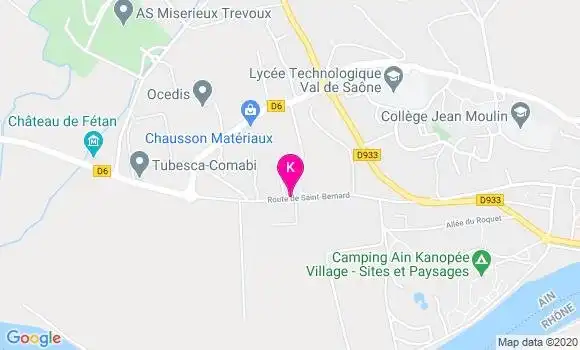 Localisation Gaelle Maury