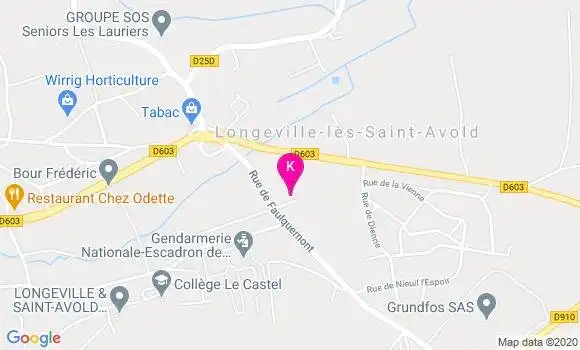 Localisation Eric Lorentz
