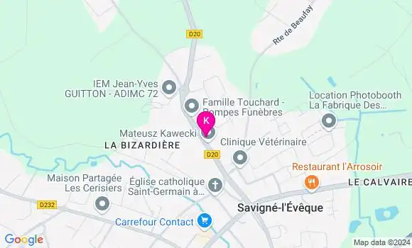 Localisation Laurane Lebas