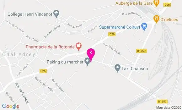 Localisation Laura Darbot