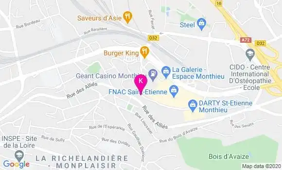 Localisation Marina Fournel