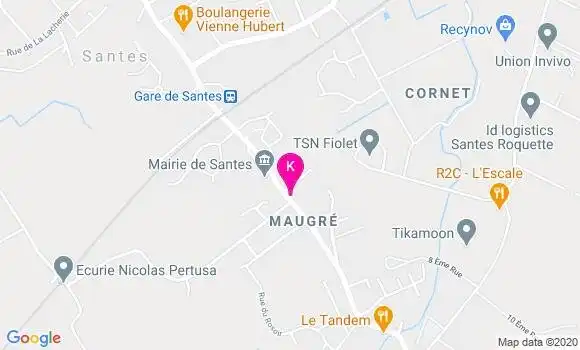 Localisation Aurelien Bouvier