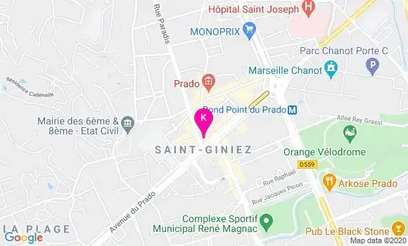 Localisation Virginie Mariette