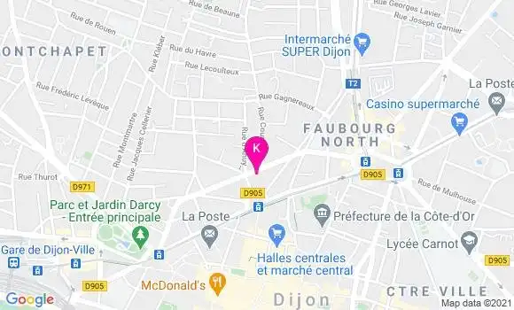 Localisation Frederic Touzery