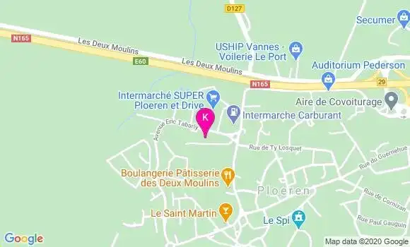 Localisation Marine Le Luherne