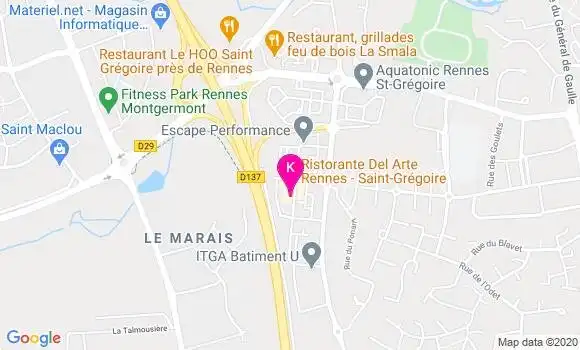 Localisation Luc Guyader