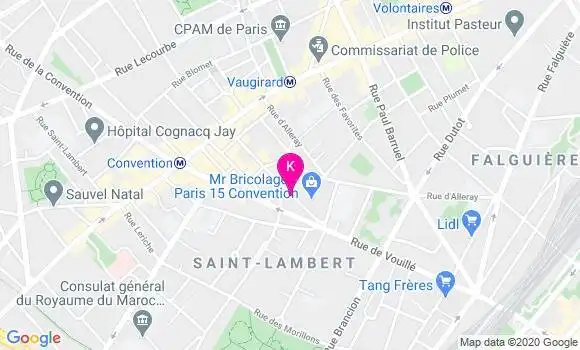 Localisation Juliette Boutry
