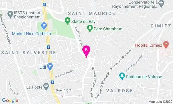 Localisation Candice Sorrentino