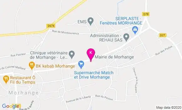 Localisation Xavier Rouh