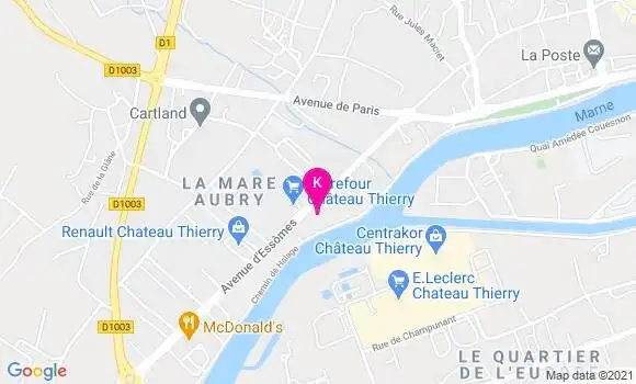 Localisation Helene Petit