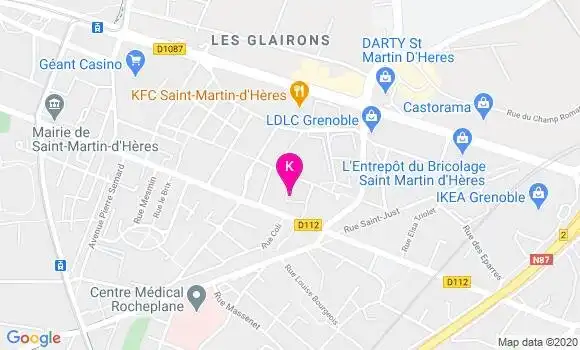 Localisation Eric Vandel